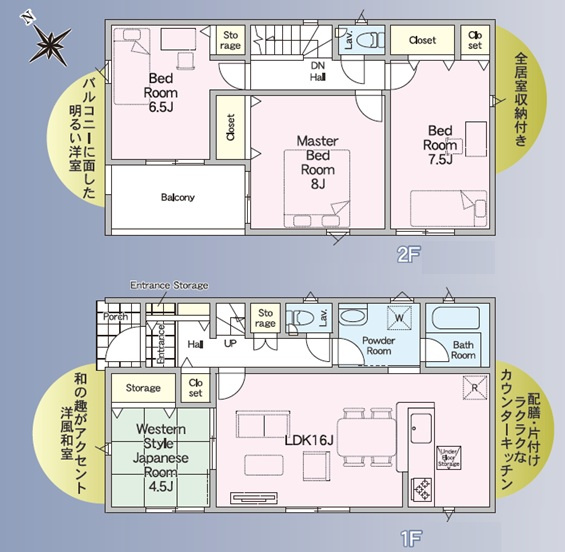 【Cradle Garden】　古河市中田　第６　全2邸
