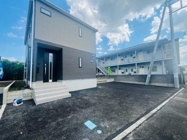 【Cradle Garden】　古河市中田　第６　全2邸の前面道路含む現地写真|カースペース並列2台駐車可♪
2026年8月撮影
