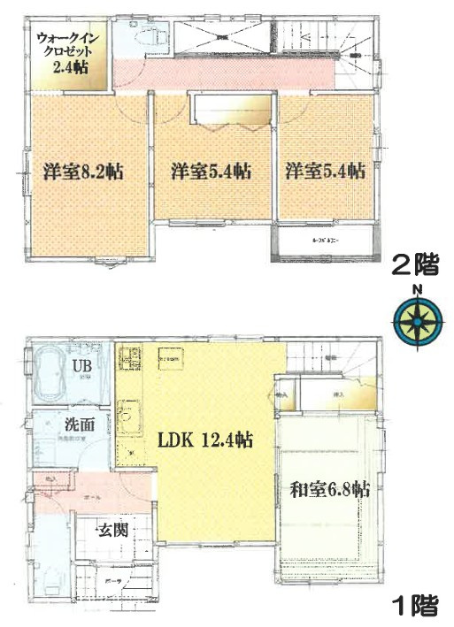 深谷市西島　中古戸建の間取り|図面と現況が異なる場合、現況を優先とします。