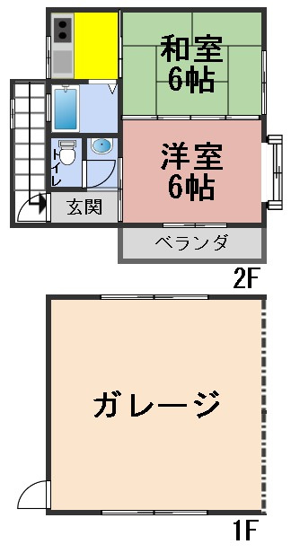 ６６７１０　羽島郡笠松町田代中古戸建てのその他|離れ