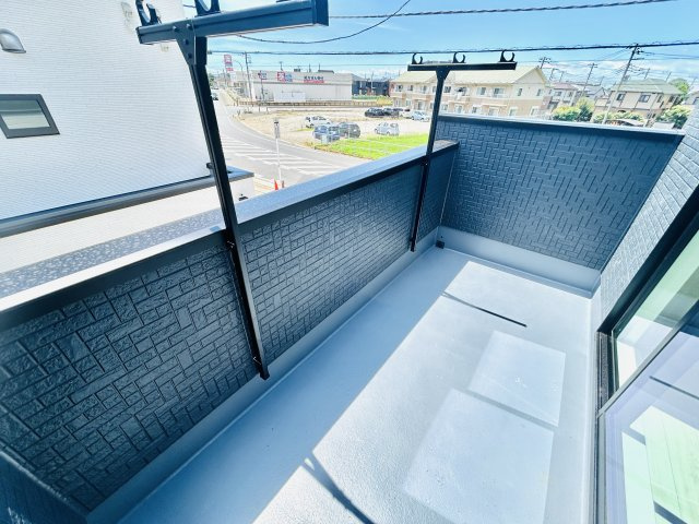 グラファーレ四街道鹿渡６期のバルコニー