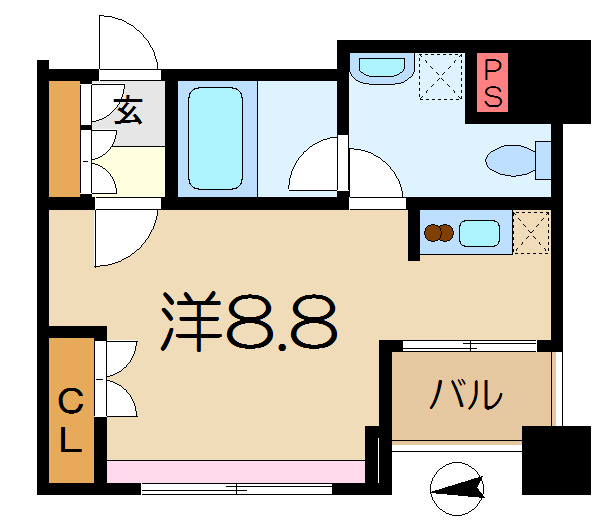 【間取り】 | パークアクシス横浜井土ヶ谷