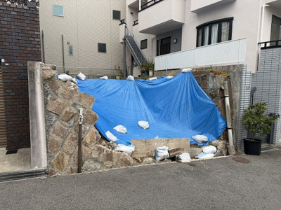 【前面道路含む現地写真】 | 灘区岩屋中町２丁目新築戸建