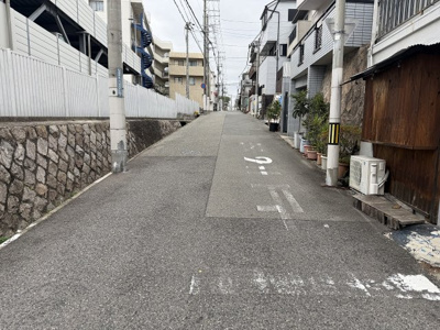 【前面道路含む現地写真】 | 灘区岩屋中町２丁目新築戸建