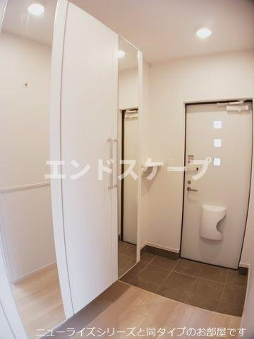 カレント　レジデンス　下増田Ⅱの玄関|高崎、前橋のお部屋探しはエンドスケープまで！お客様の理想お聞かせ下さい♪