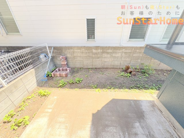 【※サンスターホーム限定物件】立川市柏町３丁目　リフォーム済み戸建の庭