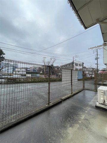 カーサ・エスメラルダ　Ａ棟のバルコニー