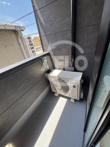 ハーモニーテラス小路東Ⅶのバルコニー|ハーモニーテラス小路東Ⅶ　バルコニー