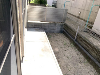 【バルコニー】 | ベルセゾンゆめみ | 南東向き※反転イメージです