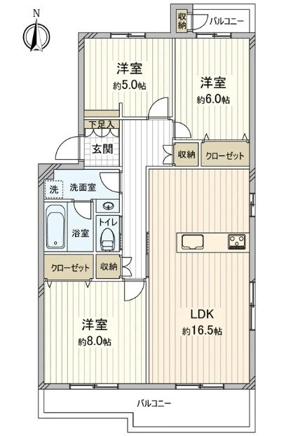 鈴が峰第4住宅8号棟