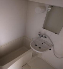 中モズマンションの浴室