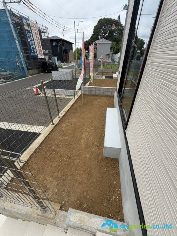 秦野市南矢名第19　新築戸建　全2棟2号棟の庭