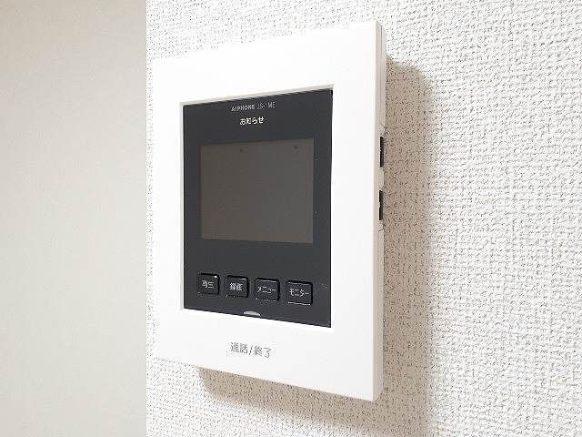 ゼフィールのセキュリティ|モニター付きインターホン