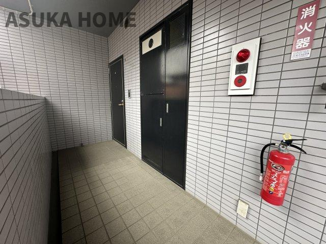 シティコープ菊名グレイスコアのその他共用部分|突き当り角部屋なのでプライベート性◎