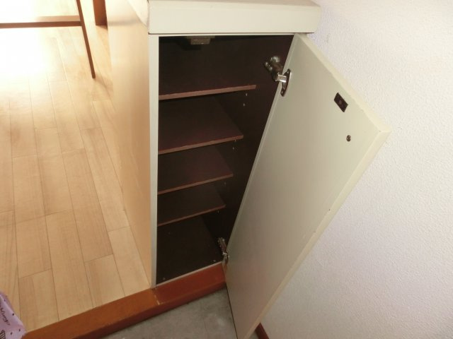 川越市霞ケ関東４丁目のアパートの玄関|シューズボックス