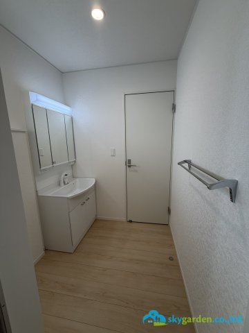 秦野市南矢名第19　新築戸建　全2棟1号棟の脱衣所