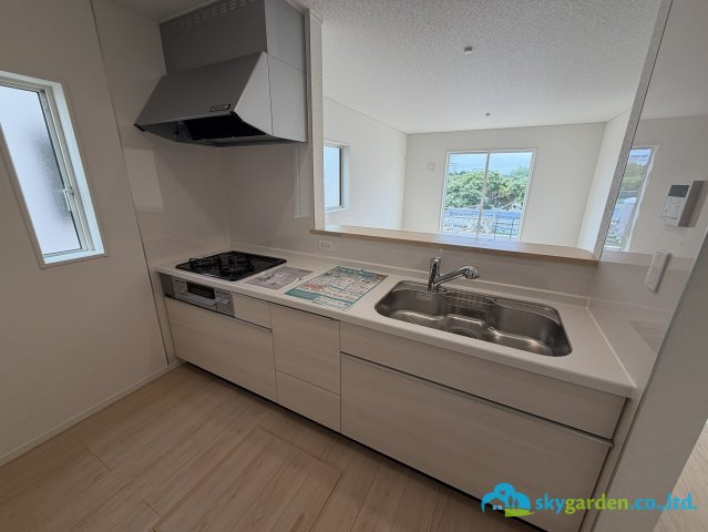 秦野市南矢名第19　新築戸建　全2棟1号棟のキッチン