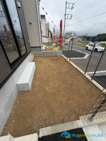 秦野市南矢名第19　新築戸建　全2棟1号棟の庭
