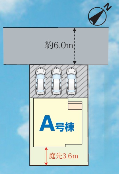 習志野市藤崎３丁目７５０番の区画図