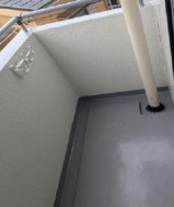 中モズマンションのバルコニー