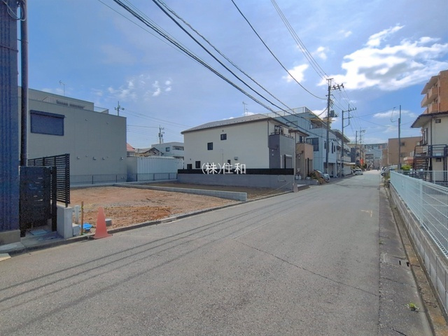 【新築分譲住宅】川越市南台2丁目4番の前面道路含む現地写真