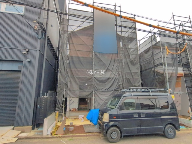 【新築分譲住宅】川越市南台2丁目4番の前面道路含む現地写真