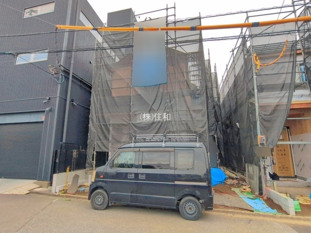 【新築分譲住宅】川越市南台2丁目4番の前面道路含む現地写真
