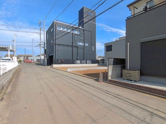 【新築分譲住宅】川越市南台2丁目4番の前面道路含む現地写真