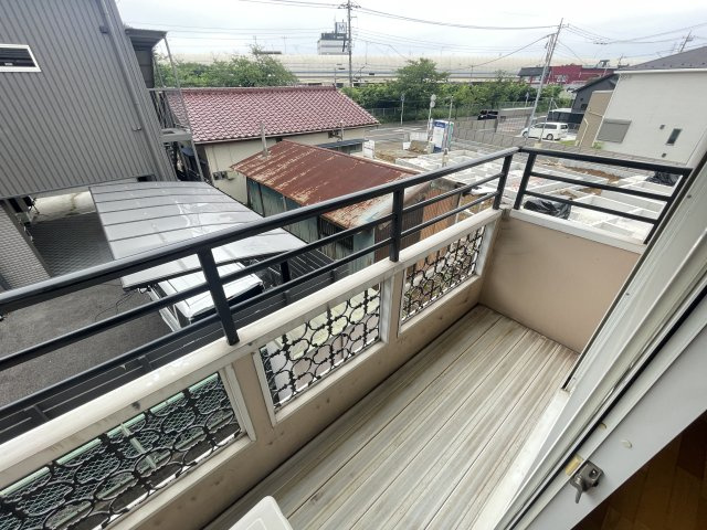 グリーンクレストのバルコニー