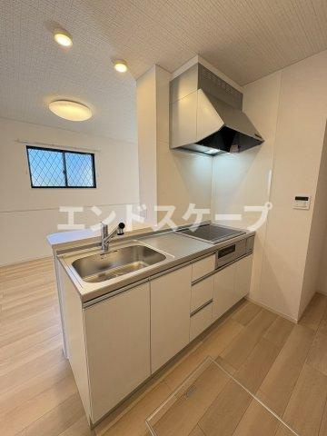カレント　レジデンス　下増田Ⅲのキッチン|高崎、前橋のお部屋探しはエンドスケープまで！お客様の理想お聞かせ下さい♪