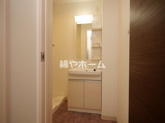 Grande Maison南巽の洗面所|忙しい朝には欠かせない洗面所です