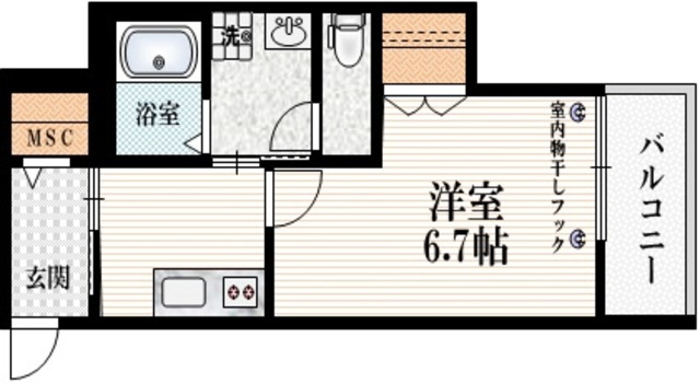 ラ・クレール下北沢の間取り