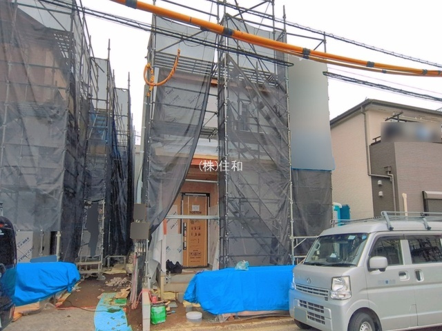 【新築分譲住宅】川越市南台2丁目4番の前面道路含む現地写真