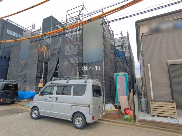 【新築分譲住宅】川越市南台2丁目4番の前面道路含む現地写真