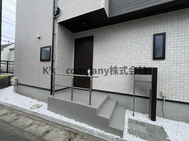 ◎高座郡寒川町一之宮8丁目　新築戸建◎の外観|玄関ポスト置き場♪