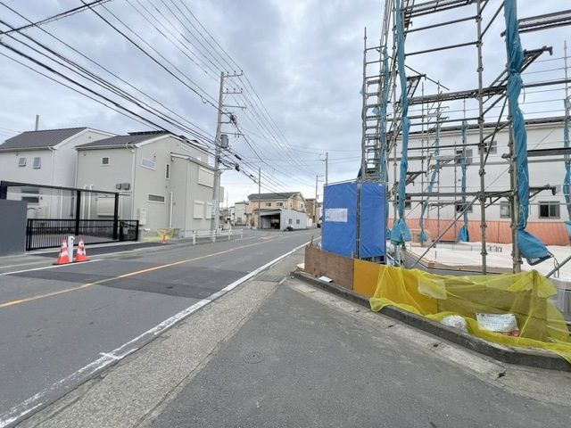 ◎高座郡寒川町一之宮8丁目　新築戸建◎の前面道路含む現地写真|2026.5.24撮影★