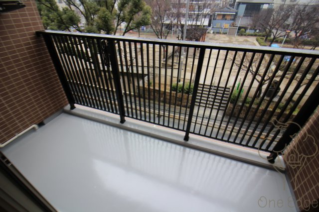 天満橋ケルスコートParkViewのバルコニー