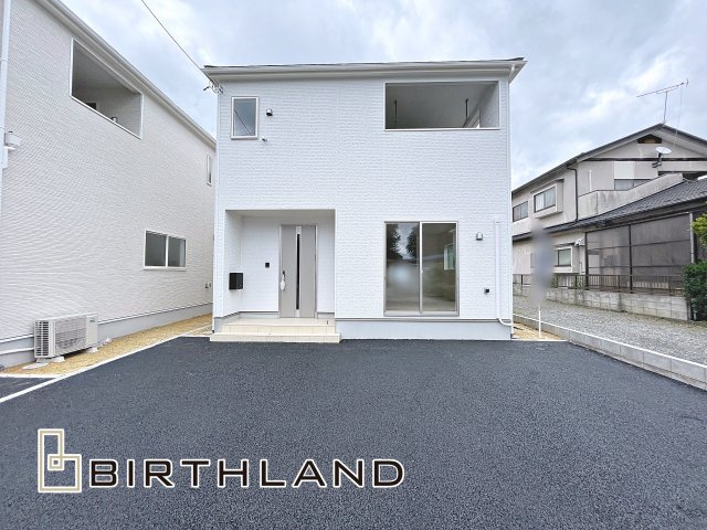新築戸建・新築建売　矢吹町曙町第4　善郷小・矢吹中の外観|【2号棟】完成いたしました！いつでもご内覧可能です♪お気軽にお問い合わせください！