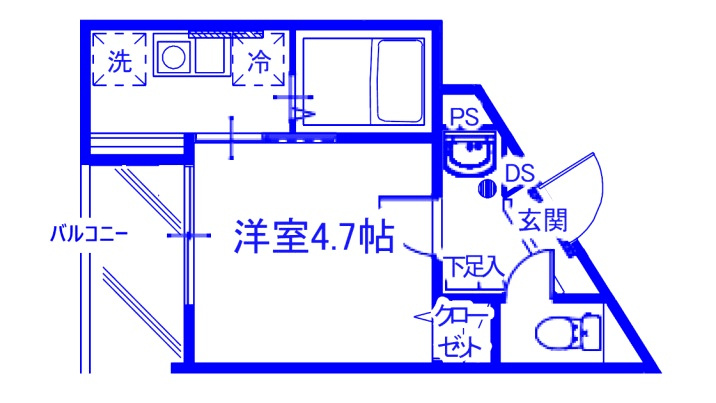 MELDIA南元宿2丁目の間取り