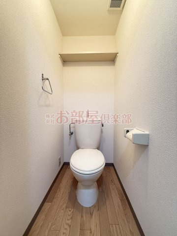 トーカン久留米駅東Ⅱキャステールのトイレ|シンプルで使いやすいトイレです