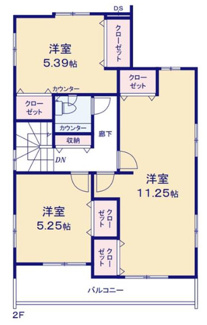 【間取り】 | 上尾市本町５丁目　新築分譲住宅