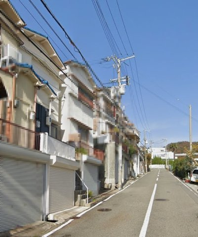 長田区大日丘町1丁目の前面道路含む現地写真