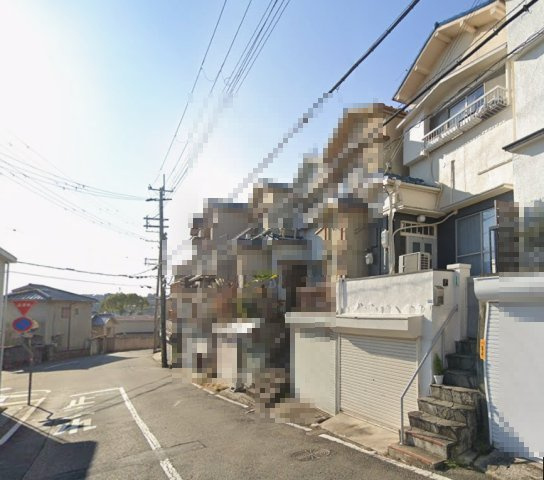 長田区大日丘町1丁目の前面道路含む現地写真