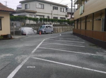 サンフロンティアBの駐車場|※現況優先
駐車場があります