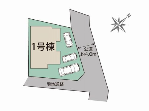 【区画図】 | 【仲介手数料０円】藤沢市打戻2期　新築一戸建て | 藤沢市打戻2期　新築一戸建て