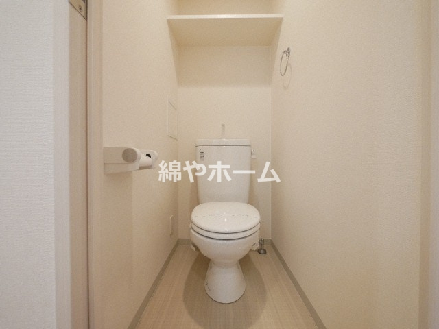 プレサンス天満橋アンジェのトイレ|シンプルで使いやすいトイレです