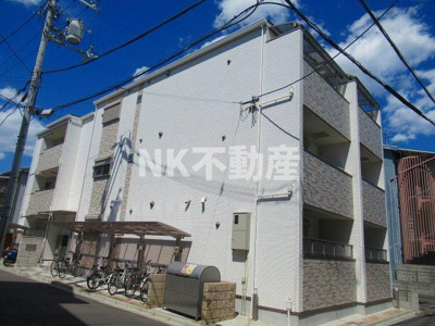 【外観】 | クリエオーレ瓜生堂（若江岩田賃貸） | 外観は落ち着いています