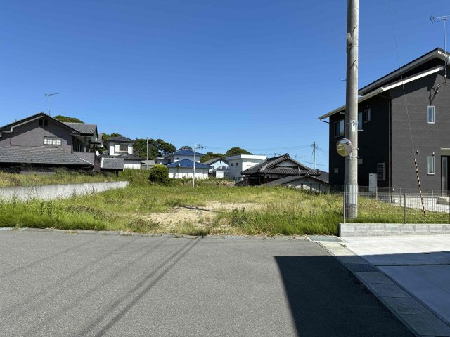 いわき市久之浜町エコタウン館の山分譲地1-7　陽当たり良好!海を眺めて暮らす憧れの生活