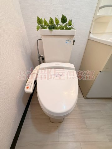 ローズガーデンIのトイレ|清潔感のあるトイレです