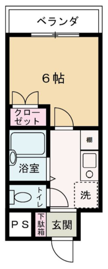 リヴェール・ビッグパインの間取り